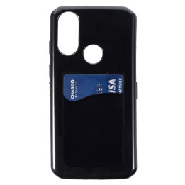 Silikone cover med kortholder CAT S62 - Sort