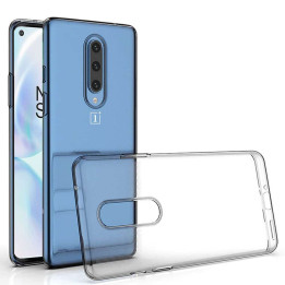 Køb gennemsigtigt silikonecover Oneplus 8