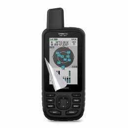 2-Pak Skærmbeskytter PET film Garmin GPSMAP 66sr